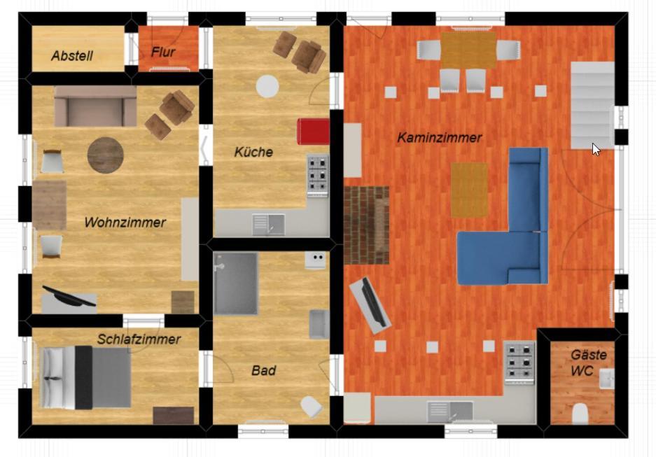 Ferienwohnung Gartenblick Westerstede Kültér fotó